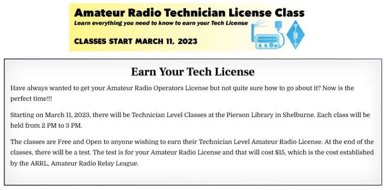 Earn Your Tech License